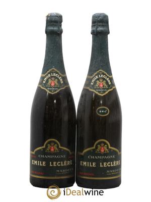 Champagne Cuvée Réservée Emile Leclère