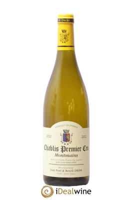 Chablis 1er Cru Montmains Jean-Paul & Benoît Droin (Domaine)