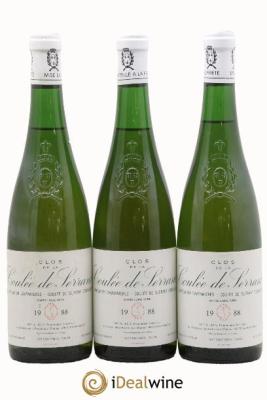 Savennières Clos de la Coulée de Serrant Vignobles de la Coulée de Serrant - Nicolas Joly