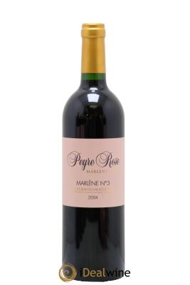 Vin de France (anciennement Coteaux du Languedoc) Peyre Rose Marlène n°3 Marlène Soria