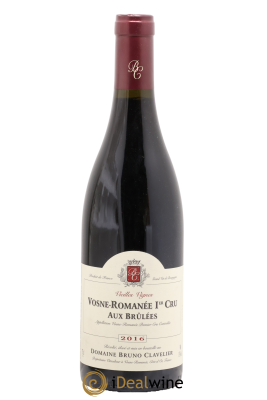 Vosne-Romanée 1er Cru Aux Brulées Vieilles Vignes Bruno Clavelier