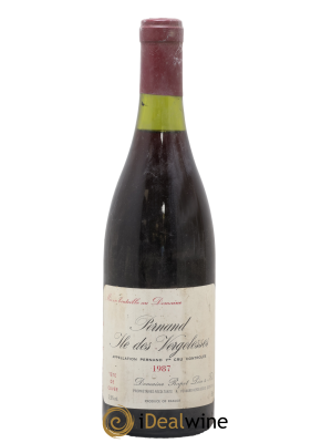 Pernand-Vergelesses 1er Cru Ile de Vergelesses Rapet Père & Fils