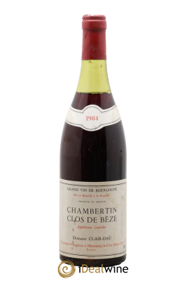 Chambertin Clos de Bèze Grand Cru Clair Daü