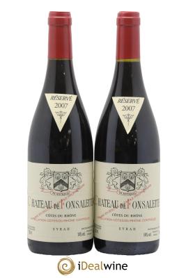 Côtes-du-Rhône Cuvée Syrah Château de Fonsalette