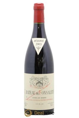 Côtes-du-Rhône Cuvée Syrah Château de Fonsalette