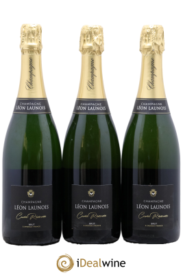 Champagne cuvée réservée brut Léon Launois