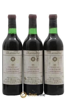 Canon-Fronsac Château La Duchesse A et R Barrière Frères