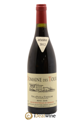 Vaucluse Domaine des Tours Merlot-Syrah Emmanuel Reynaud