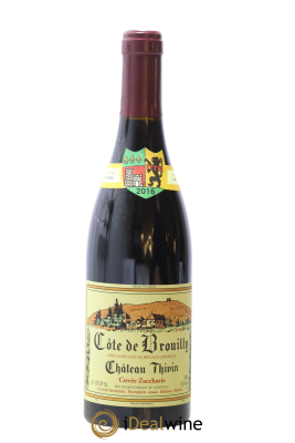 Côte de Brouilly Cuvée Zaccharie Château Thivin