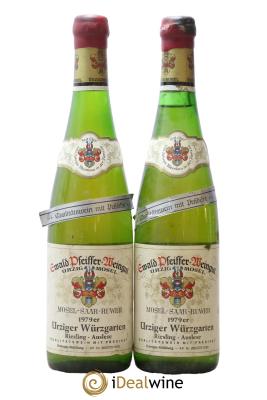 Allemagne Mosel-Saar Ruwer Ürziger Würzgarten Riesling Auslese Ewald Pfeiffer