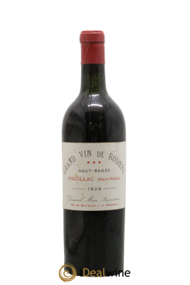 Pauillac Grand vin de Rosiers Château Haut Bages