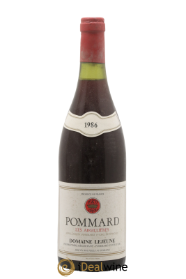Pommard 1er Cru Les Argillières Domaine Lejeune