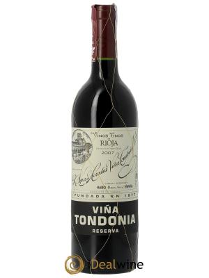 Rioja DOCA Reserva Vina Tondonia R. Lopez de Heredia