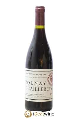 Volnay 1er Cru Caillerets Marquis d'Angerville (Domaine)