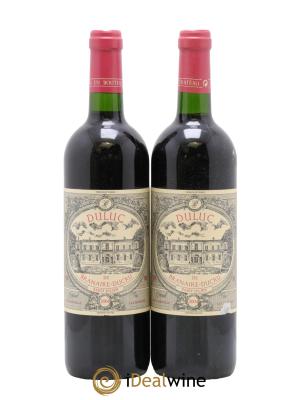 Duluc de Branaire Second Vin