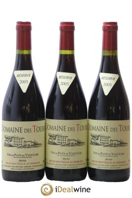 IGP Pays du Vaucluse (Vin de Pays du Vaucluse) Domaine des Tours Merlot Emmanuel Reynaud 