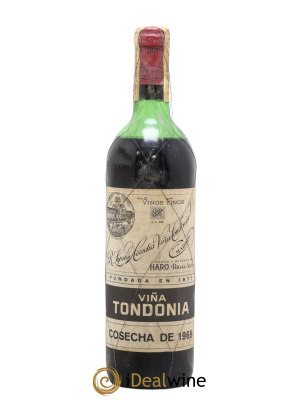 Rioja DOCA Reserva Vina Tondonia R. Lopez de Heredia