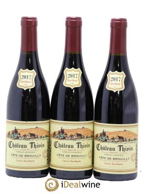 Côte de Brouilly Cuvée Zaccharie Château Thivin