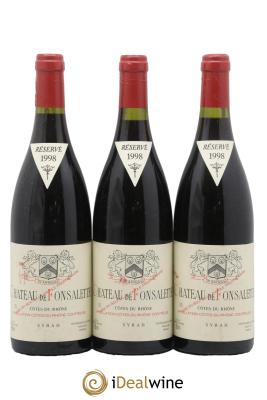 Côtes-du-Rhône Cuvée Syrah Château de Fonsalette