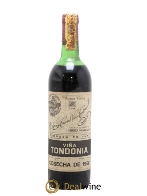 Rioja DOCA Reserva Vina Tondonia R. Lopez de Heredia