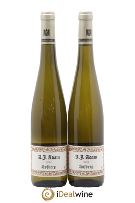 Riesling Dhroner Hofberg Trockenbeerenauslese Weingut A.J.Adam