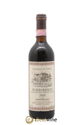 Barbaresco DOCG Messoirano Castello di Neive