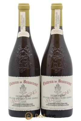 Châteauneuf-du-Pape Château de Beaucastel Vieilles vignes Roussanne Famille Perrin