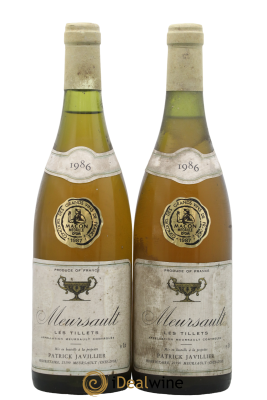 Meursault Les Tillets Patrick Javillier
