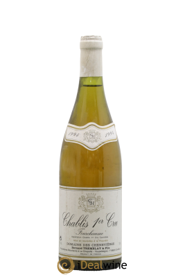 Chablis 1er Cru Fourchaumes Domaine Des Chenevieres Bernard Tremblay