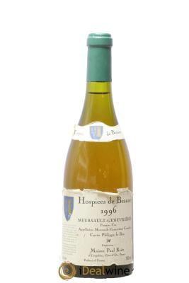 Meursault 1er Cru Genevrières Hospices de Beaune Cuvée Philippe Le Bon Maison Paul Reitz