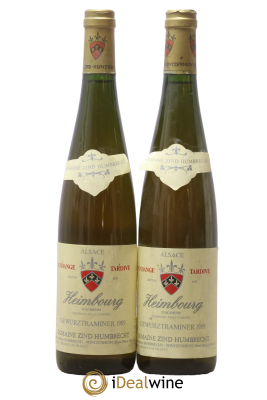 Alsace Gewurztraminer Vendanges Tardives Heimbourg Zind-Humbrecht (Domaine)