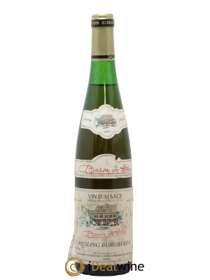 Alsace Riesling Burgreben Baron De Hoen