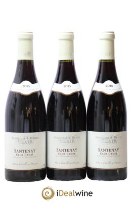 Santenay Clos Genet Françoise et Denis Clair