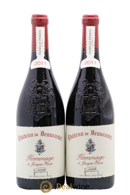 Châteauneuf-du-Pape Château de Beaucastel Hommage à Jacques Perrin Famille Perrin