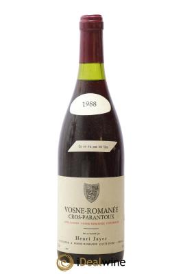 Vosne-Romanée 1er Cru Cros Parantoux Henri Jayer