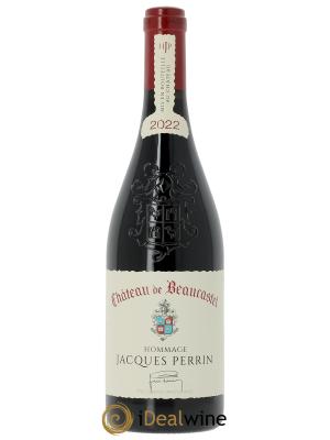 Châteauneuf-du-Pape Château de Beaucastel Hommage à Jacques Perrin Famille Perrin (Original-holzkiste ab CBO 3 bts)