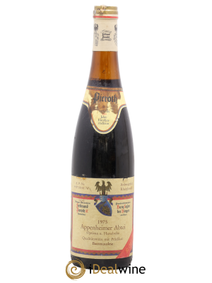 Allemagne Rheinhessen Beerenauslese Appenheimer abtei ferdinand Pieroth