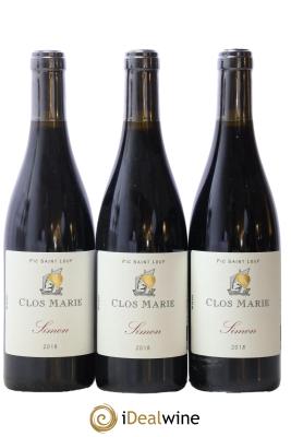 Pic Saint-Loup Clos Marie Cuvée Simon Christophe Peyrus et Françoise Julien
