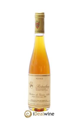 Alsace Pinot Gris Tokay Rotenberg Wintzenheim Sélection de Grains Nobles Zind-Humbrecht