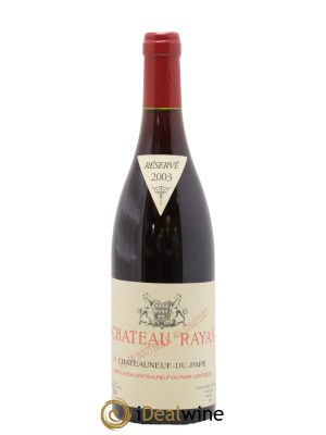 Châteauneuf-du-Pape Château Rayas Emmanuel Reynaud