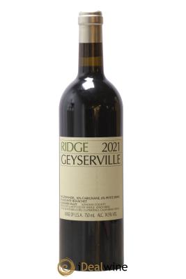 Alexander Valley Geyserville Ridge Vineyards