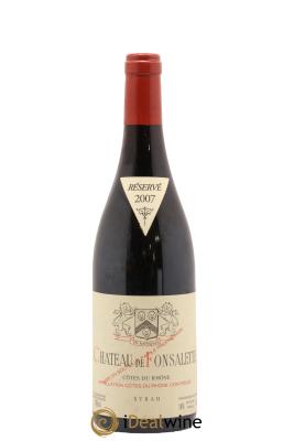 Côtes-du-Rhône Cuvée Syrah Château de Fonsalette