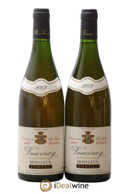 Vouvray Moelleux Réserve Clos Naudin - Vincent Foreau
