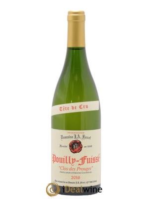 Pouilly-Fuissé Tête de Cru Clos des Prouges J.A. Ferret (Domaine)