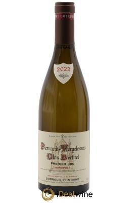Pernand-Vergelesses 1er Cru Clos Berthet Monopole Domaine Dubreuil Fontaine