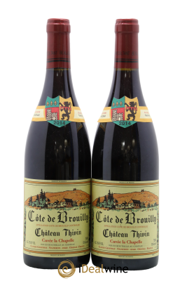 Côte de Brouilly Cuvée La Chapelle Château Thivin