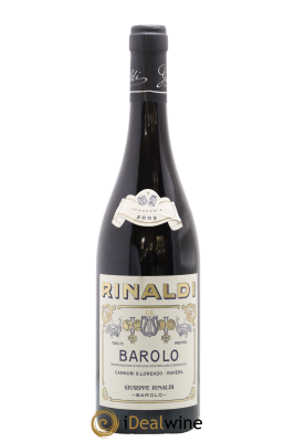 Barolo DOCG Cannubi San Lorenzo Ravera Giuseppe Rinaldi