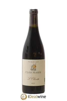 Pic Saint-Loup Clos Marie Olivette Christophe Peyrus et Françoise Julien