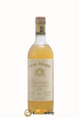 Sauternes Cru Bas Peyraguey Jean Dumé