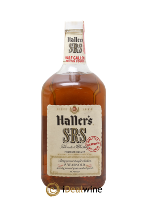 Alcool S.R.S Special Reserve Stock 8 ans Haller's Canada